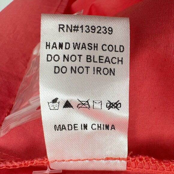 Tuckernuck Women's Poppy Pink Cotton Poplin Royal Shirt Dress Mini sz XL NWOT - Picture 6 of 9